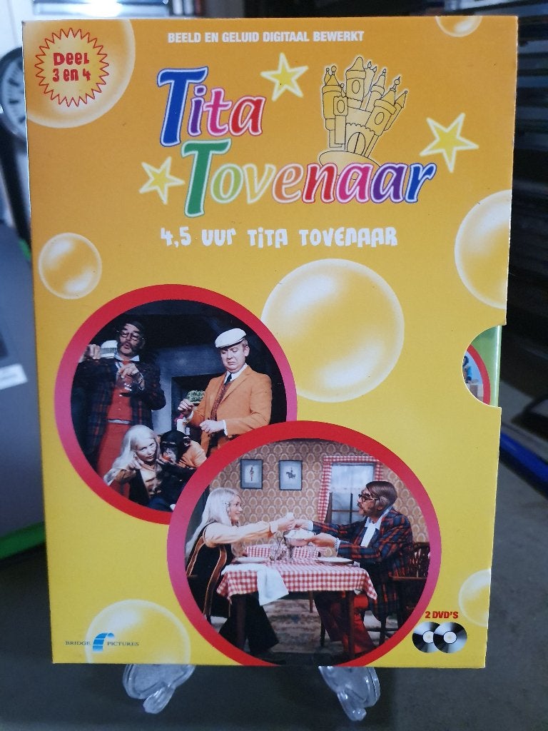 Tita Tovenaar deel 3 en 4 2DVD, Alle leeftijden, Ophalen, Zo goed als nieuw