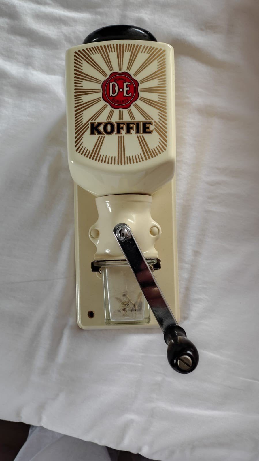 Vintage Douwe Egberts Koffiemolen - Wandmodel, Ophalen of Verzenden