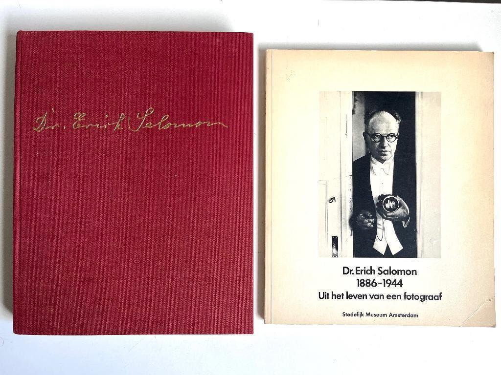 Erich Salomon fotograaf -  twee boeken, Fotografen, Diverse auteurs, Ophalen of Verzenden, Zo goed als nieuw