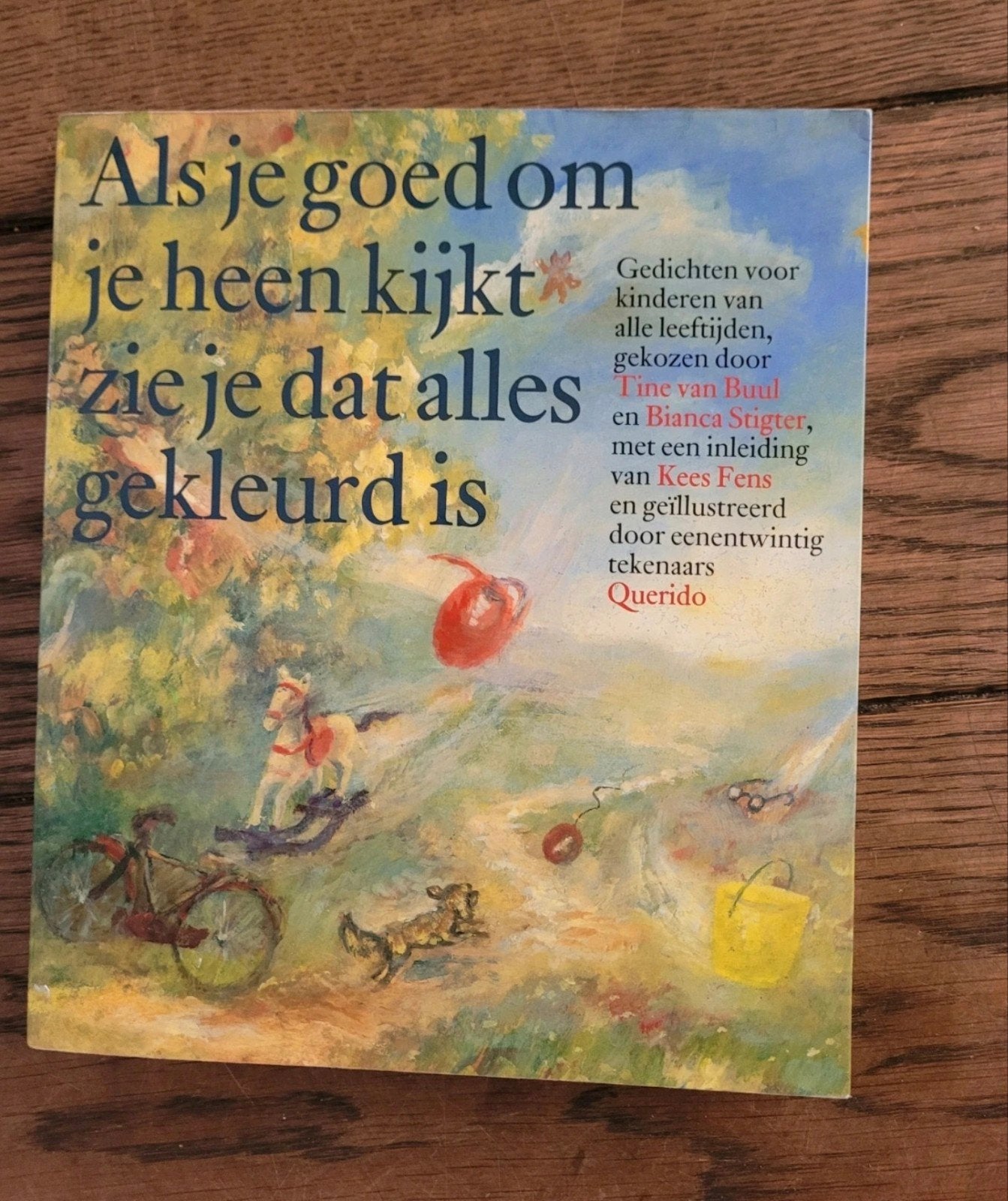 Als je goed om je heen kijkt: Gedichten voor kinderen, Ophalen of Verzenden, Gelezen, Tine van Buul, Bianca Stigter, Kees Fens
