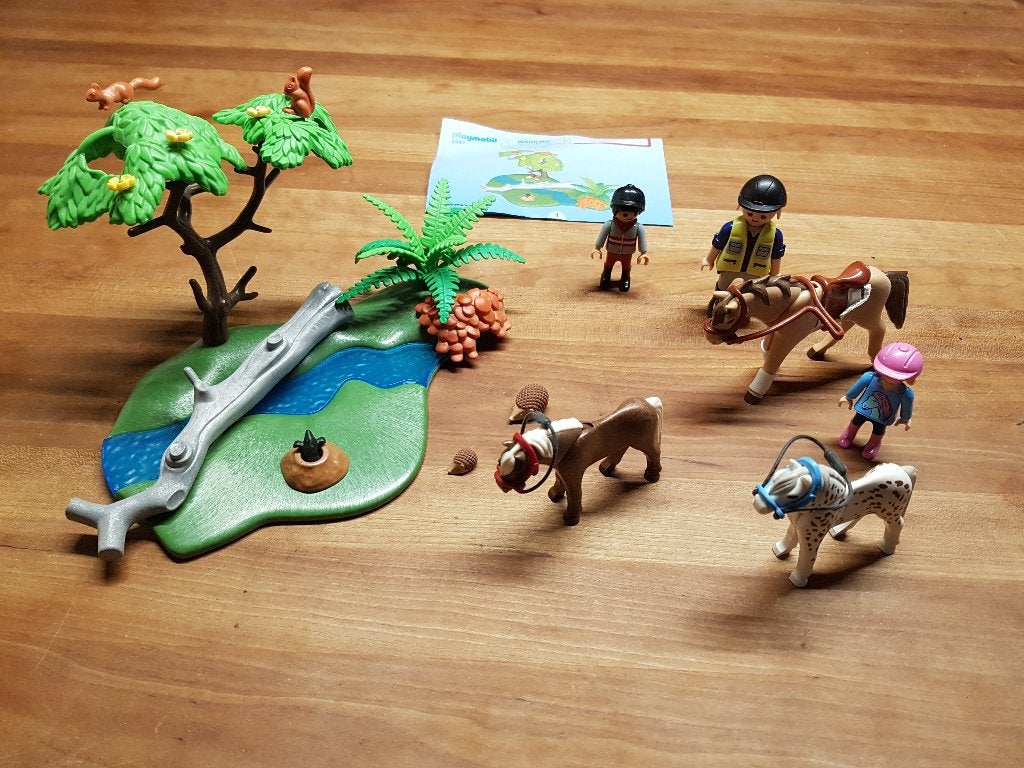 Playmobil 6947 Pony rijles, Gebruikt, Overige typen, Ophalen of Verzenden, City life
