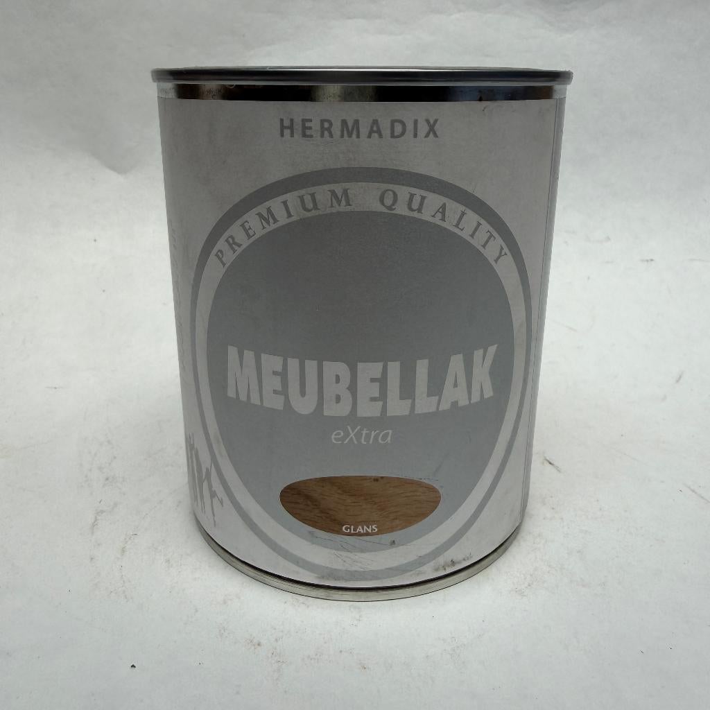 Hermadix Meubellak Extra Blanke Lak Verf Glans 750ml, Doe-het-zelf en Verbouw, Overige kleuren, Nieuw, Hermadix, Hermadix