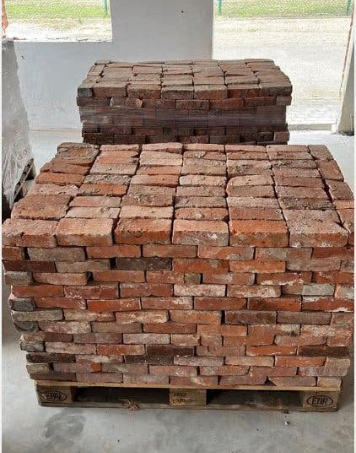 Oude bakstenen – partij per pallet, Doe-het-zelf en Verbouw, Ophalen, Zo goed als nieuw, Bakstenen