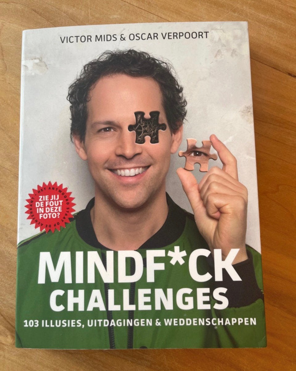 Victor Mids - Mindf*ck Challenges, Boeken, Nieuw, Ophalen of Verzenden, Overige onderwerpen, Geschikt voor kinderen