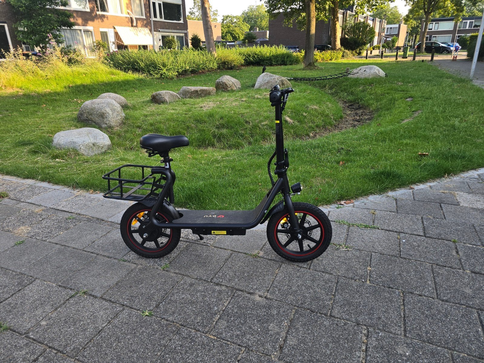 Elektrische step DYU C4 - 25 km/u, ideaal voor lange ritten, Ophalen, Gebruikt, Elektrische step (E-scooter), DYU
