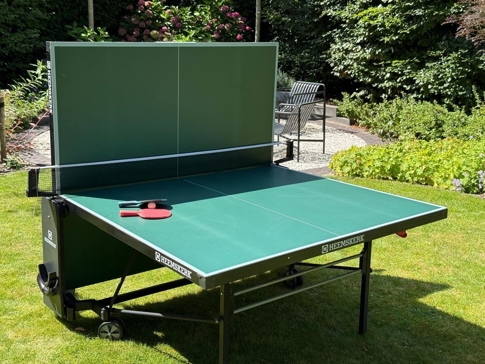 Heemskerk 2000 Outdoor Tafeltennistafel - Zo goed als nieuw, Sport en Fitness, Tafeltennis, Ophalen, Zo goed als nieuw, Tafel Outdoor