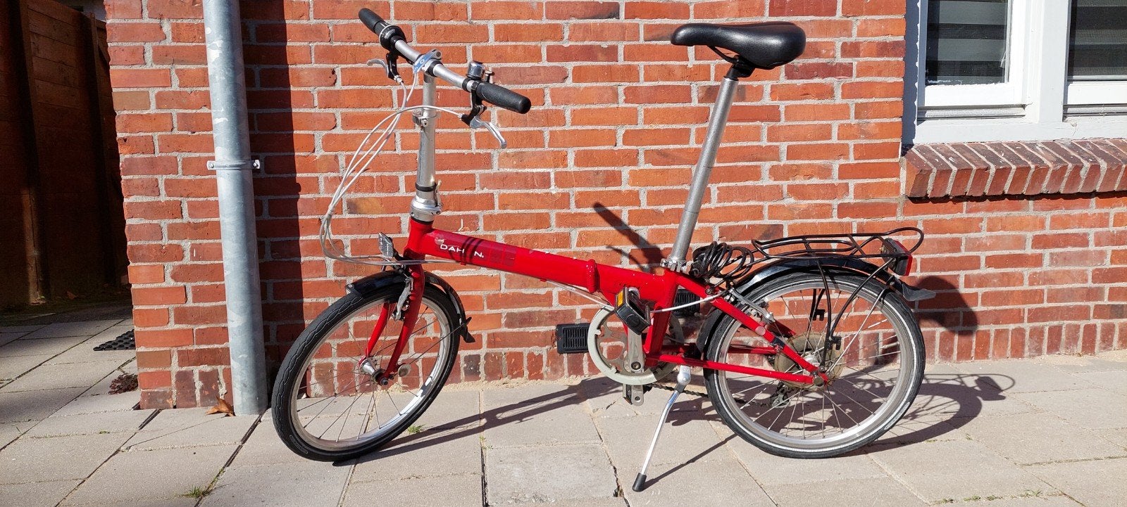 mooie rooie Dahon Speed 7 versnellingen, Ophalen, 20 inch of meer, Versnellingen, Zo goed als nieuw