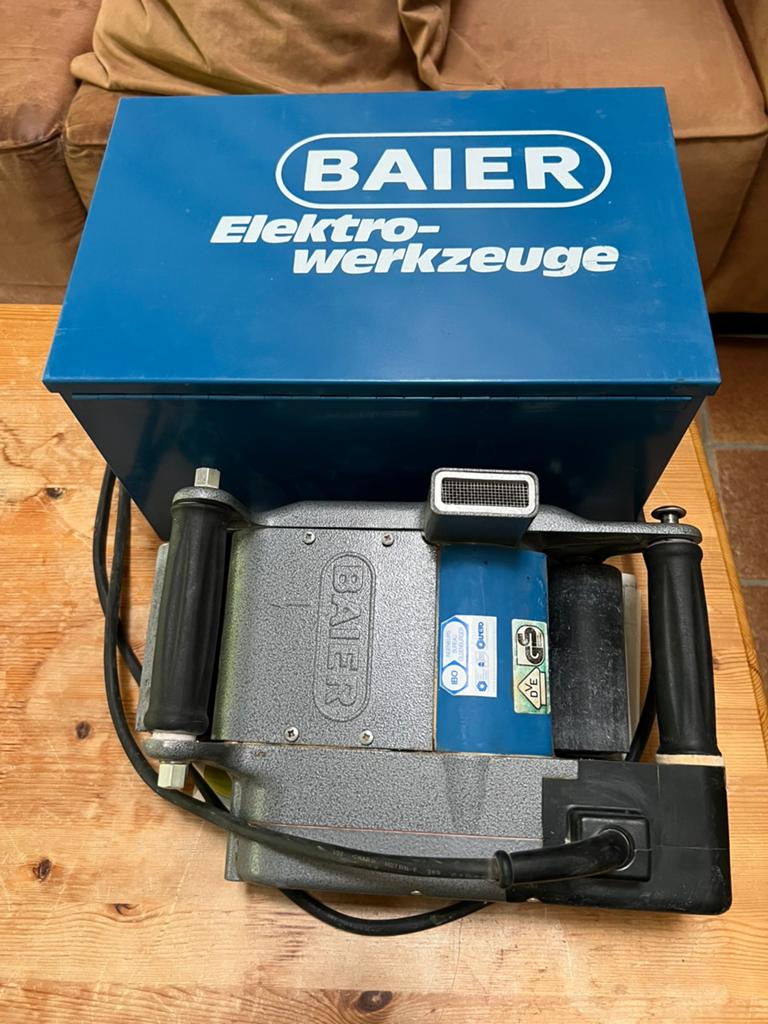 Baier BMF 500 muurfreesmachine met koffer en toebehoren., Ophalen of Verzenden, Zo goed als nieuw