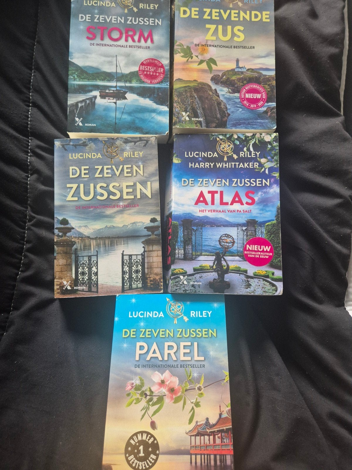 De Zeven Zussen boekenreeks van Lucinda Riley, Boeken, Ophalen of Verzenden, Zo goed als nieuw, Lucinda Riley
