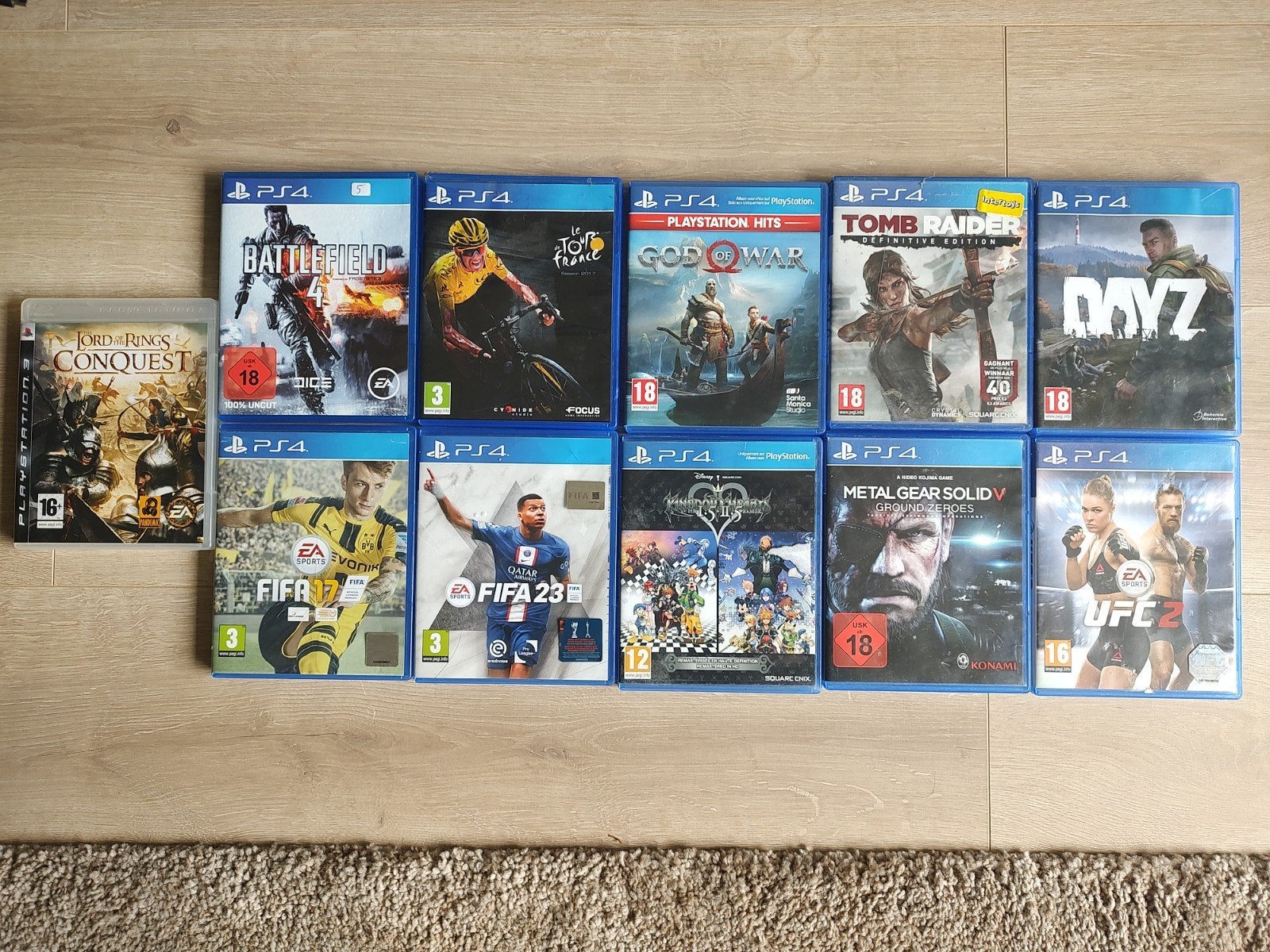 PS4 Games: Battlefield, FIFA, God of War, Tomb Raider, DAYZ, Gebruikt, Vanaf 18 jaar, Overige genres, 1 speler