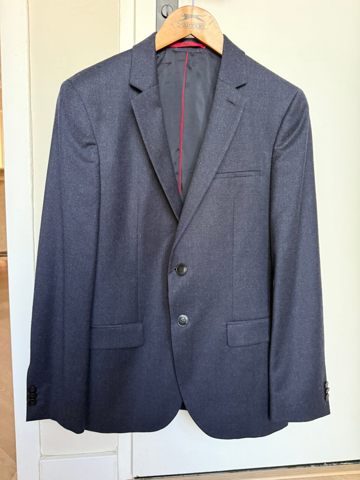 Hugo boss blazer, Verzenden, Zo goed als nieuw, Blauw