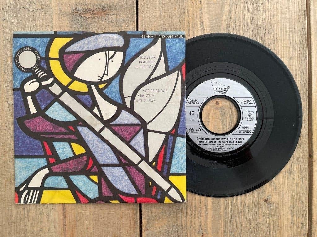 VINYL SINGLE OMD - Maid Of Orleans, Gebruikt, 7 inch, Ophalen of Verzenden, Pop