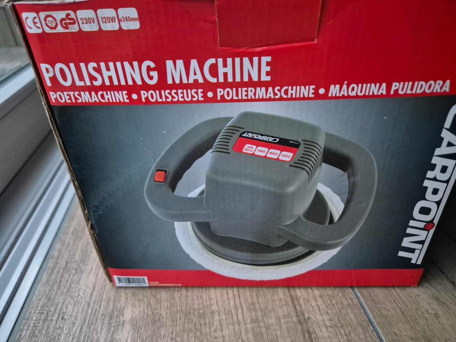 Carpoint Polijstmachine - Nieuw in doos, Ophalen of Verzenden