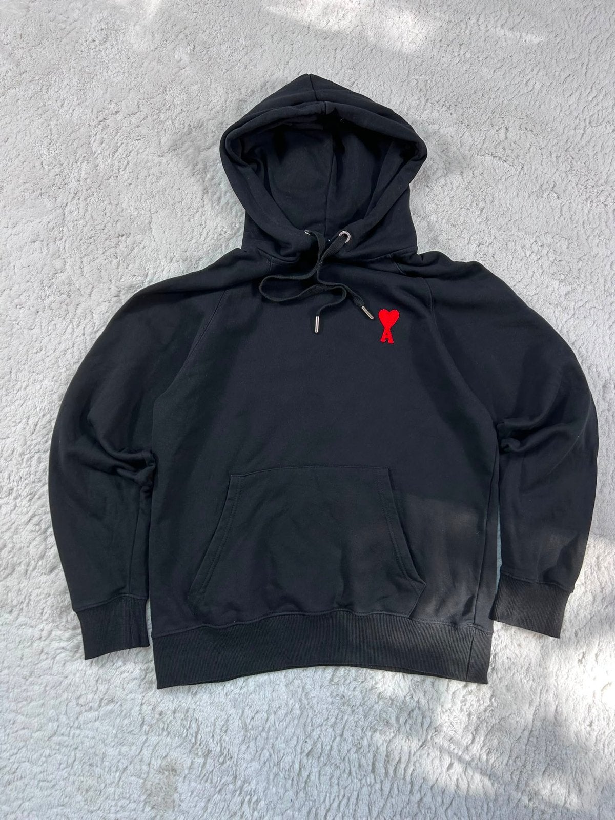 Ami Paris Hoodie Zwart Maat L Nieuw, Verzenden, Nieuw, Maat 52/54 (L), Zwart