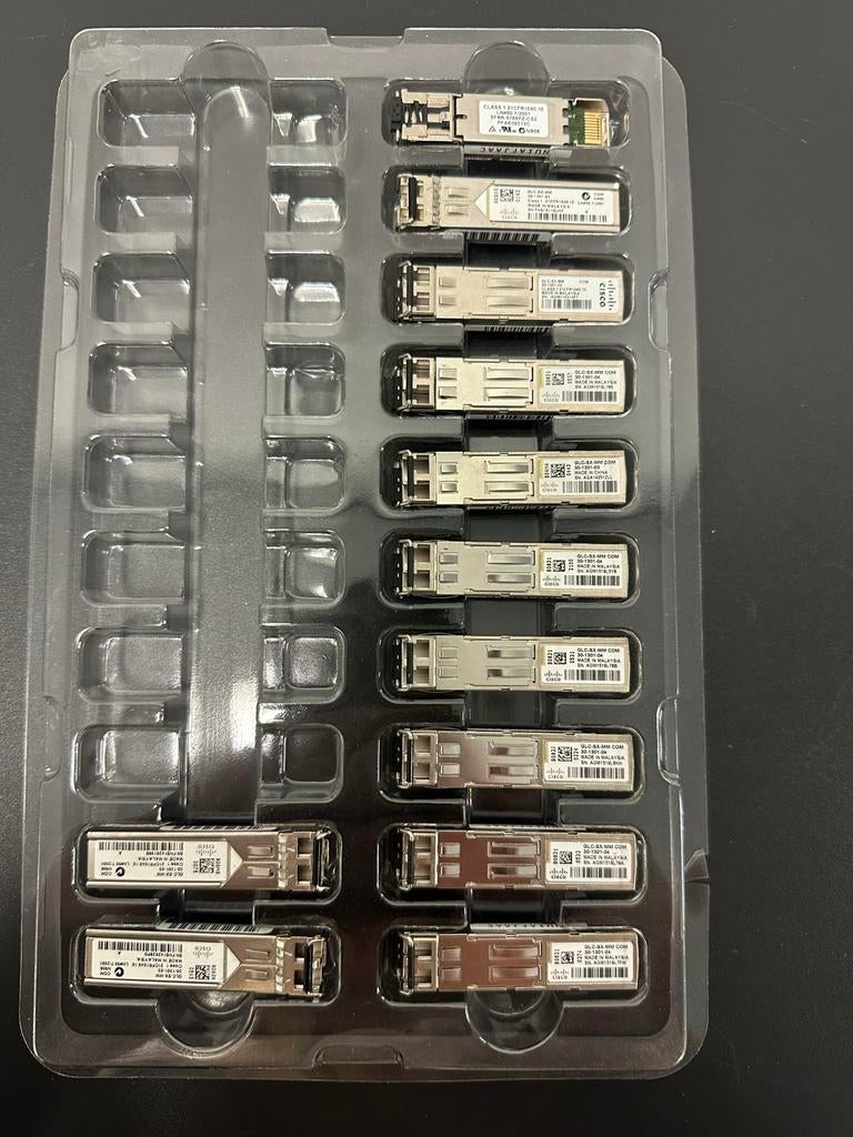 Cisco GLC-SX-MM SFP Transceiver Module (10 stuks), Ophalen of Verzenden, Refurbished