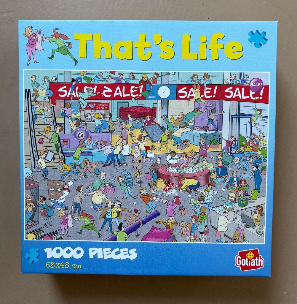 That’s Life - Sale (nr 371417) NIEUW, Ophalen of Verzenden, 500 t/m 1500 stukjes, Nieuw, Legpuzzel