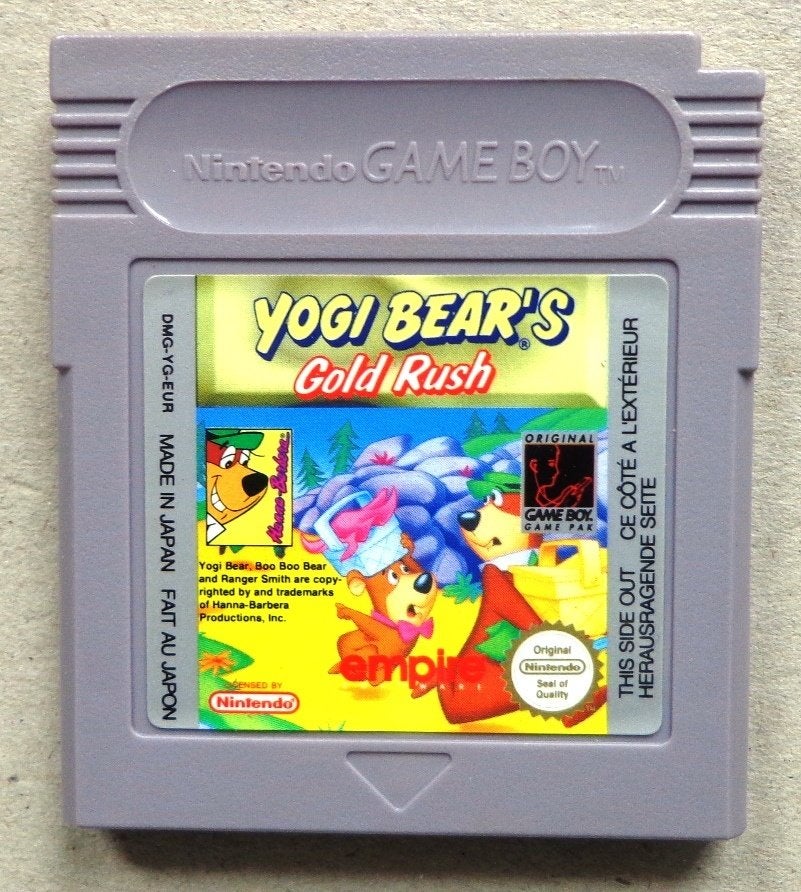 Yogi Bear's Gold Rush voor de Nintendo Gameboy, Spelcomputers en Games, 1 speler, Ophalen of Verzenden, Gebruikt, Vanaf 3 jaar