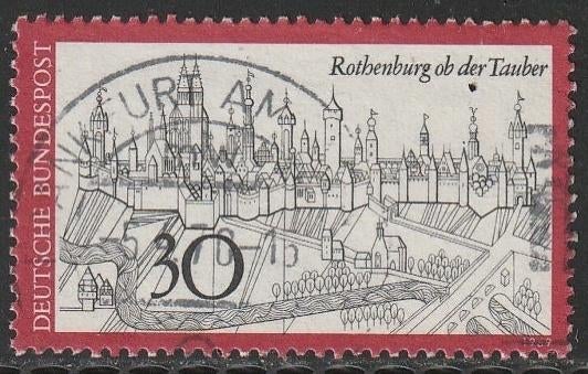 BRD 1969 603 Rothenburg, Gest, Ophalen of Verzenden, BRD, Gestempeld