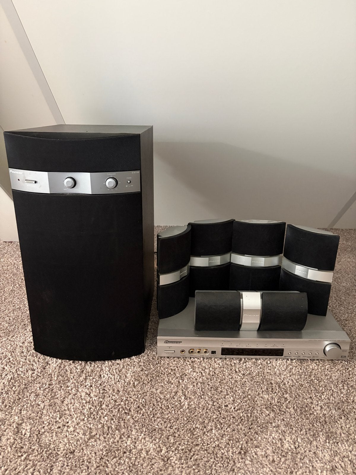 Pioneer Home Cinema Set met 5.1 Luidsprekersysteem, Ophalen, Gebruikt, Pioneer, 5.1-systeem