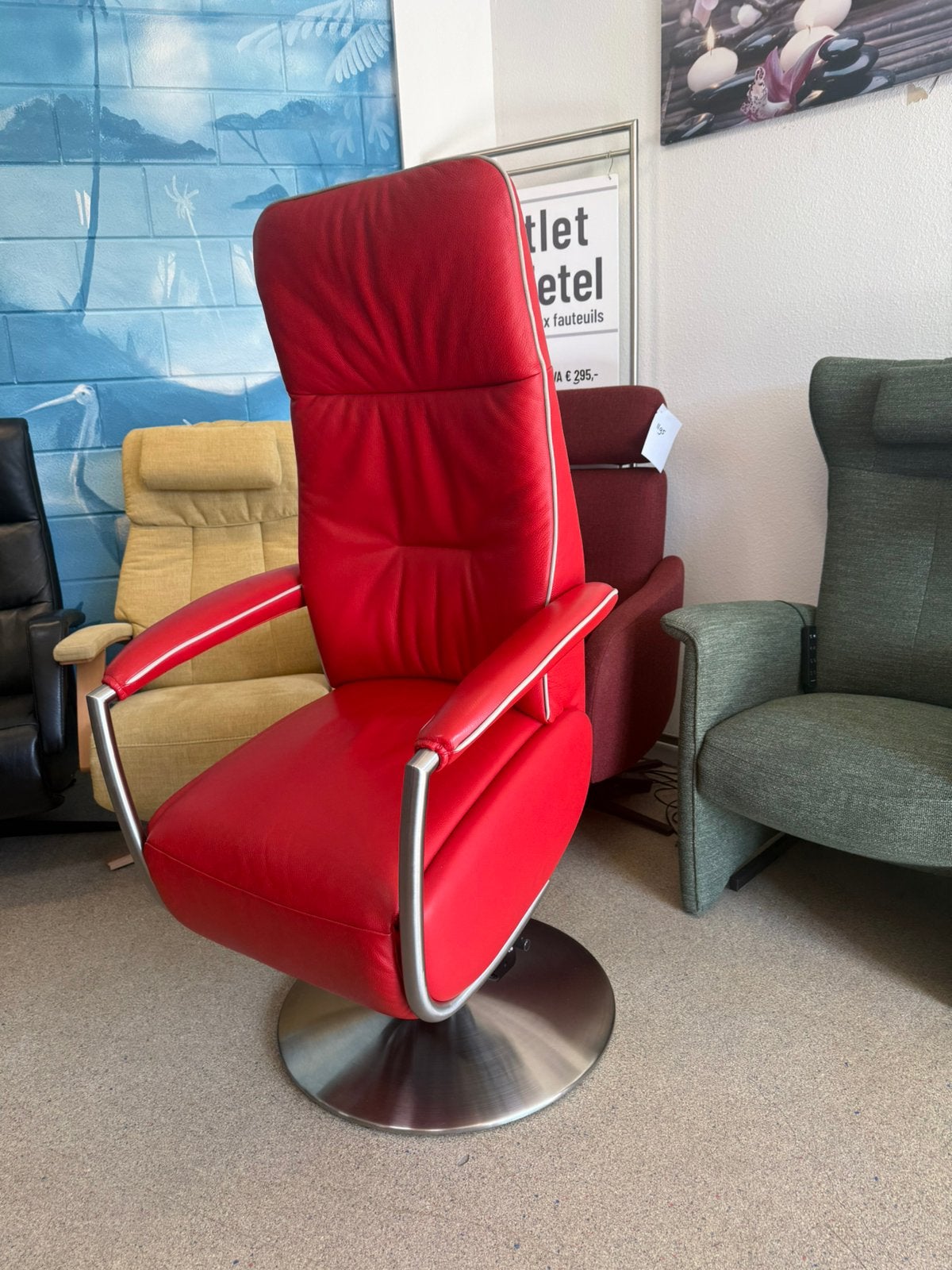 Relaxfauteuil met sta op functie De toekomst stoel
