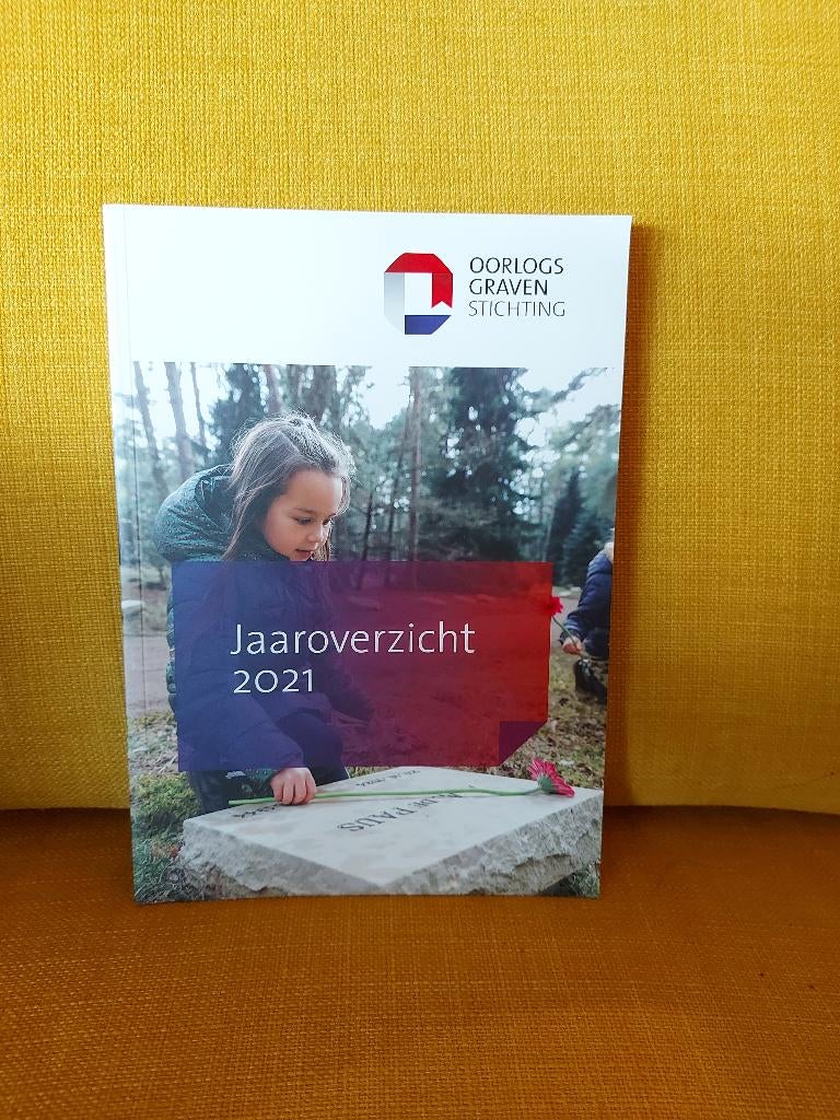 Oorlogsgravenstichting 75 jaar., Ophalen of Verzenden, Tweede Wereldoorlog, Zo goed als nieuw, Overige onderwerpen