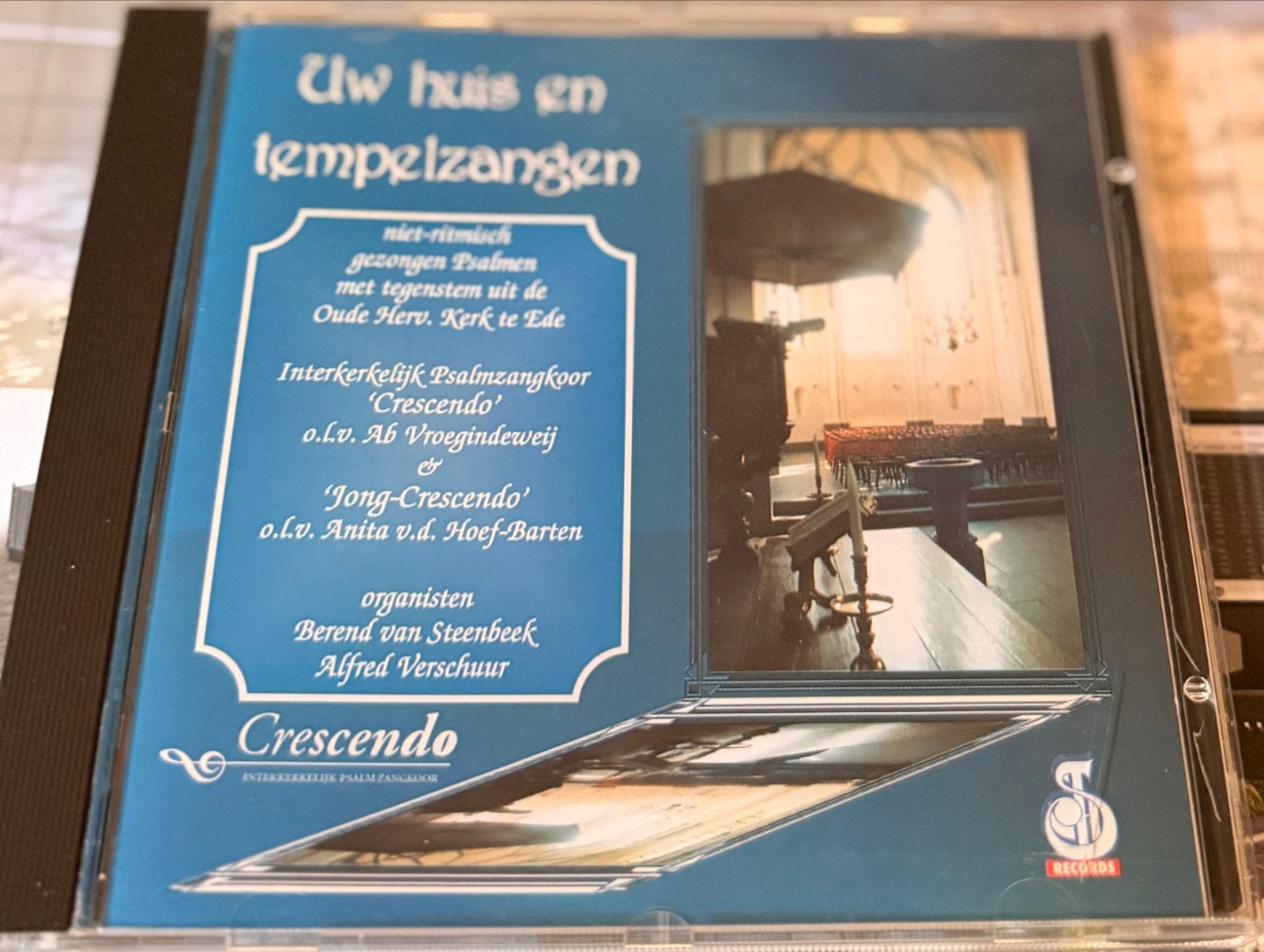 Uw Huis en Tempelzangen - Crescendo CD, Gebruikt, Orgel, Geestelijke liederen, Ophalen of Verzenden
