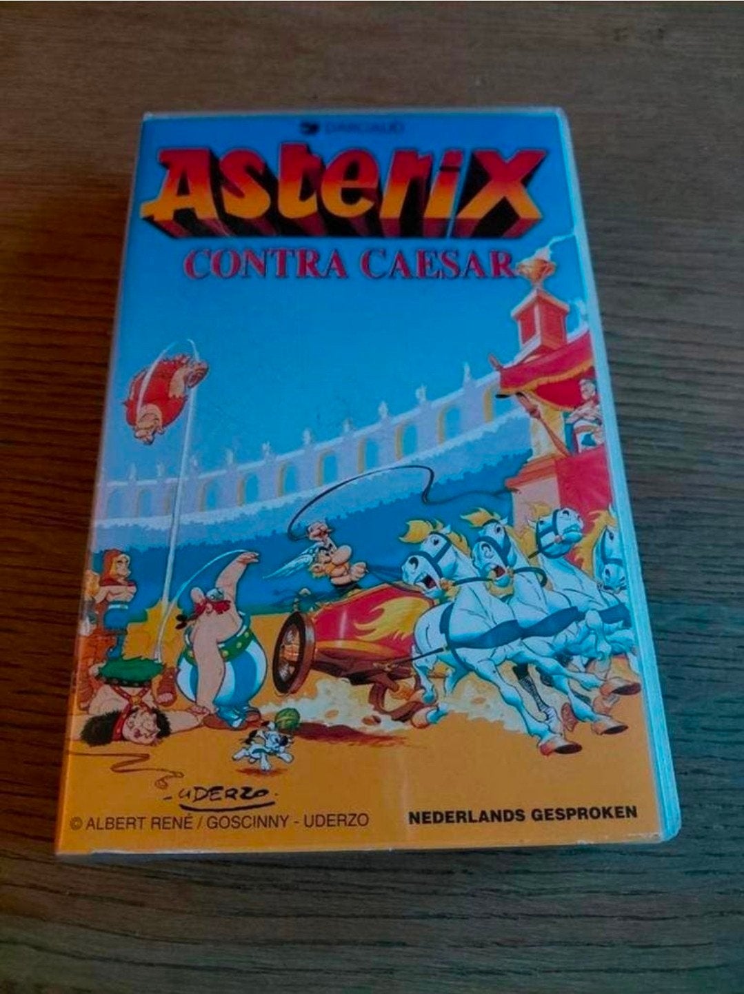 Asterix Contra Caesar videoband., Ophalen of Verzenden, Gebruikt, Tekenfilm, VHS