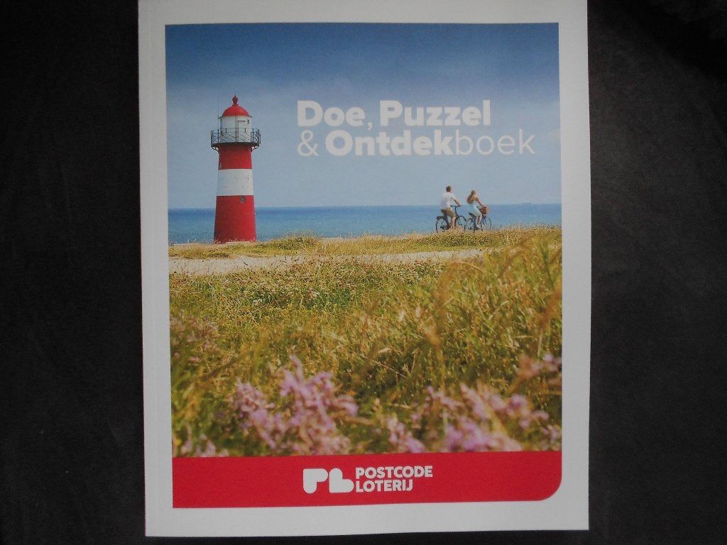 doe puzzel ontdek boek van de postcodeloterij, Ophalen, Nieuw, Postcodeloterij
