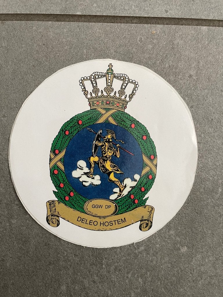 Luchtmacht sticker /stickers GGW de Peel, Verzamelen, Stickers, Ophalen of Verzenden, Zo goed als nieuw