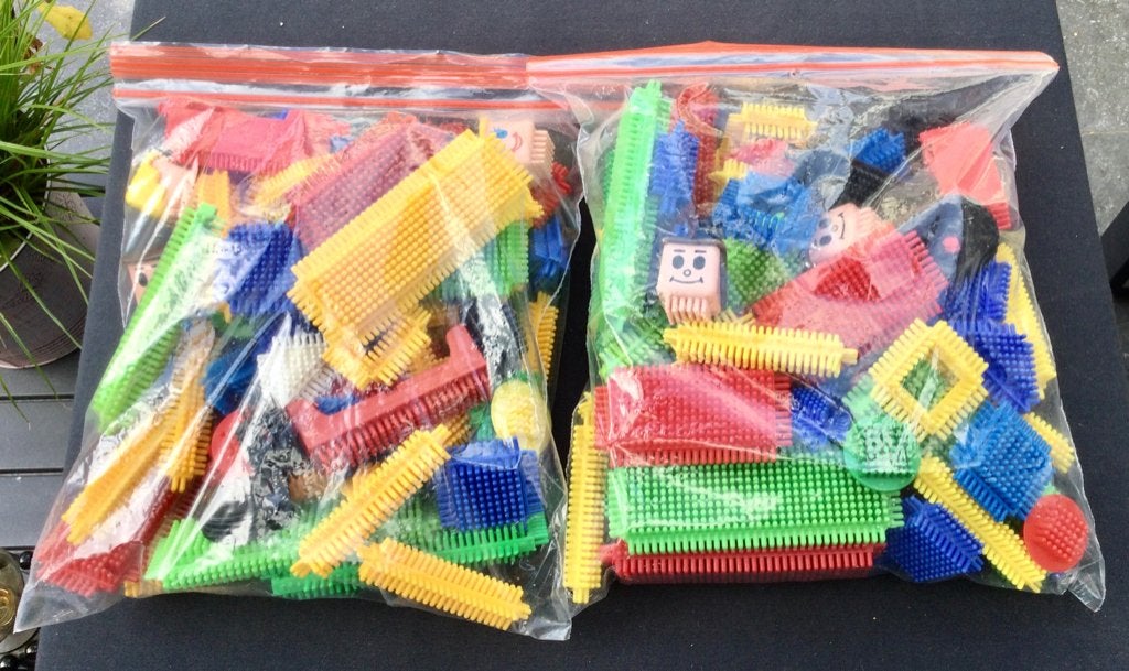 Nopper, speelgoed educatief, bouwen . nieuwstaat, Ophalen of Verzenden, Zo goed als nieuw, Nopper