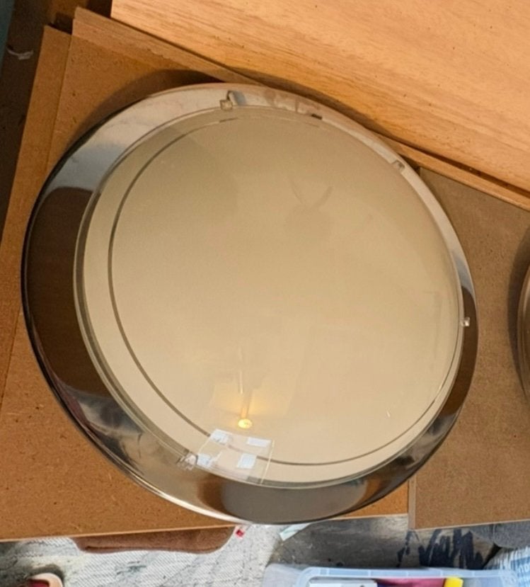 Wand/ plafond lamp, Ophalen, Gebruikt, Overige stijlen, Inclusief lichtbron