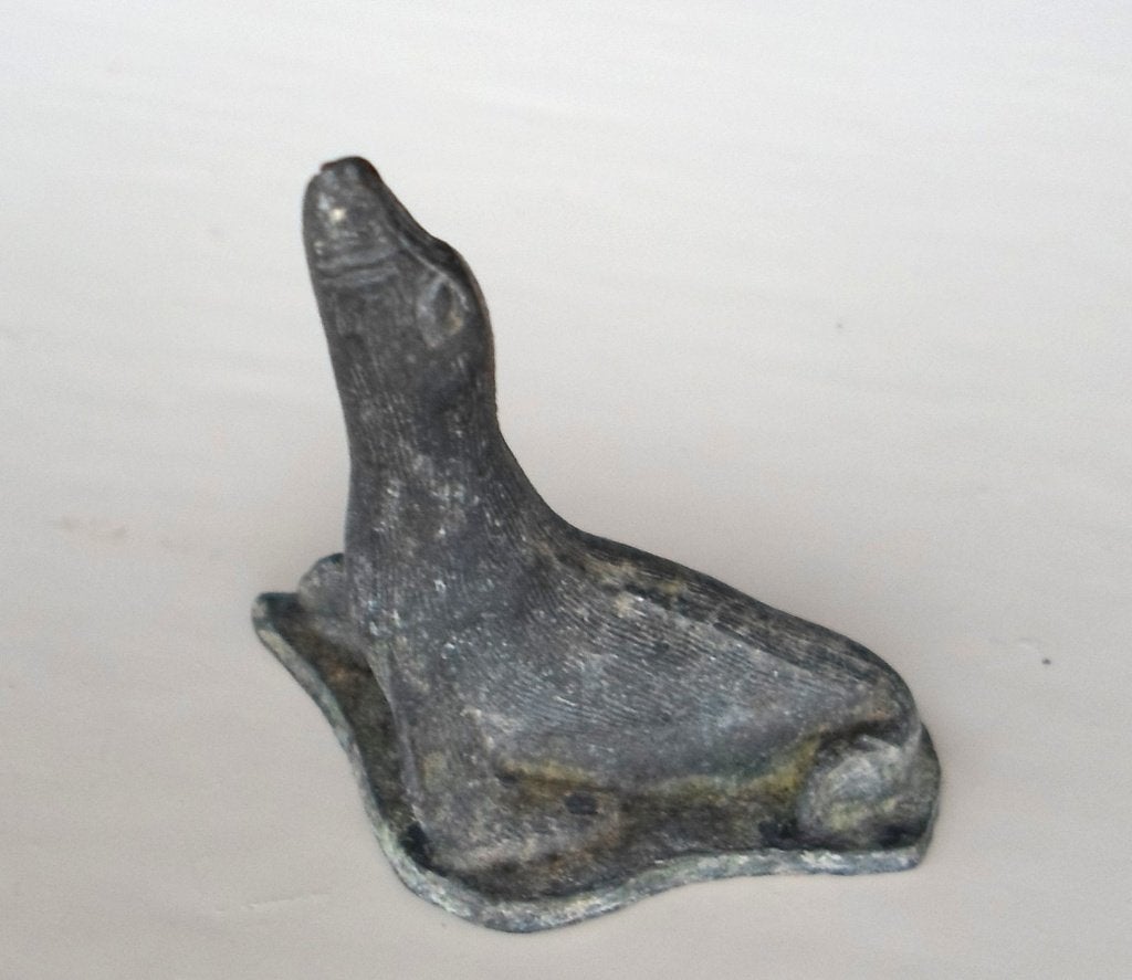 Metalen Zeehond., Verzamelen, Ophalen of Verzenden, Zo goed als nieuw, Dier