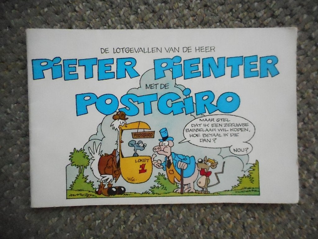 Peter de Smet: Pieter Pienter (Postgiro 1976), Eén stripboek, Ophalen of Verzenden, Zo goed als nieuw