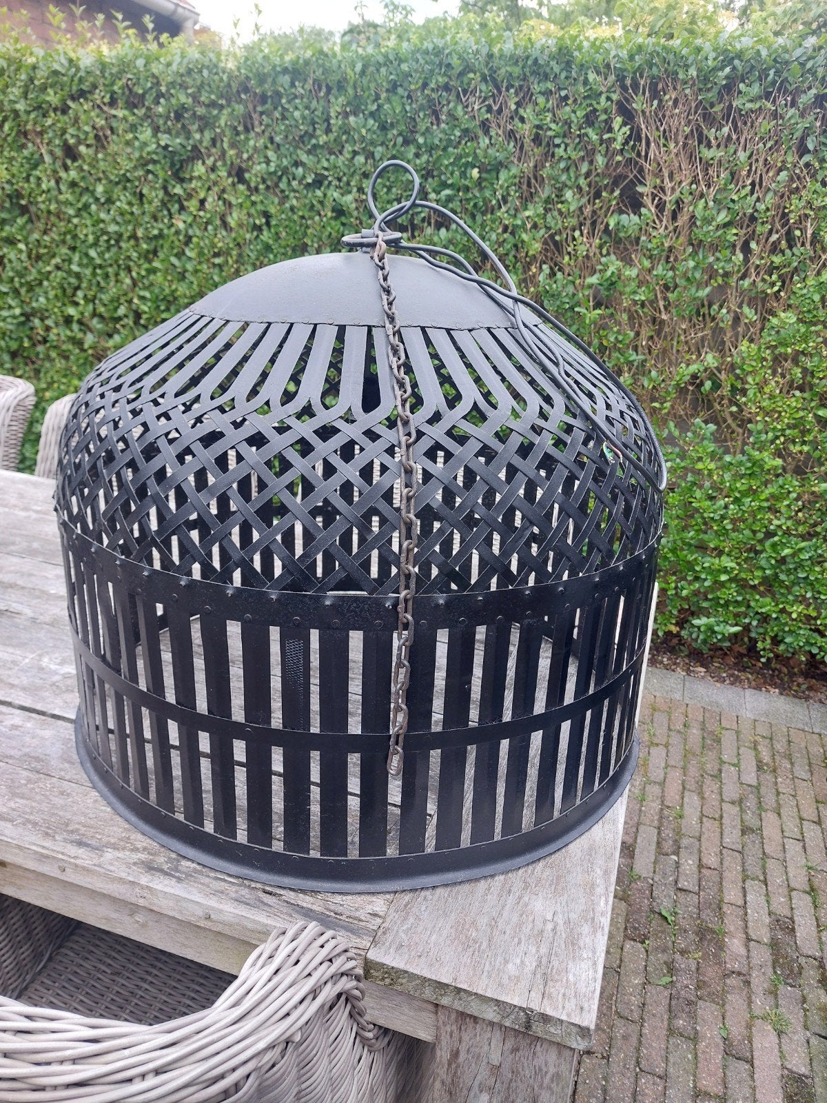 Kooilamp 72,5 x 60 zwart, 50 tot 75 cm, Ophalen of Verzenden, Zo goed als nieuw, Hoffz