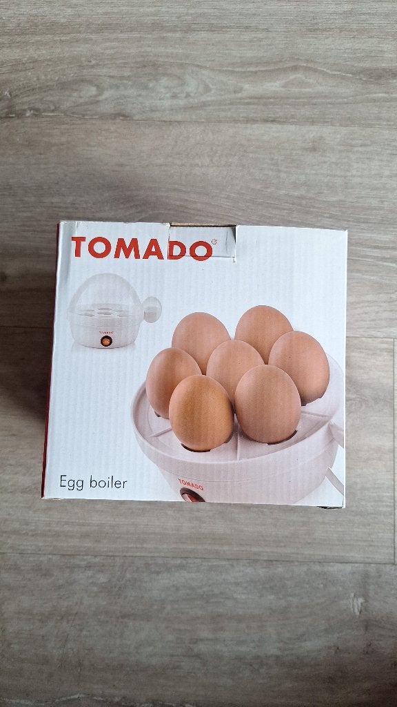 Tomado Eierkoker TM-2463 voor 7 eieren, Ophalen of Verzenden, Zo goed als nieuw