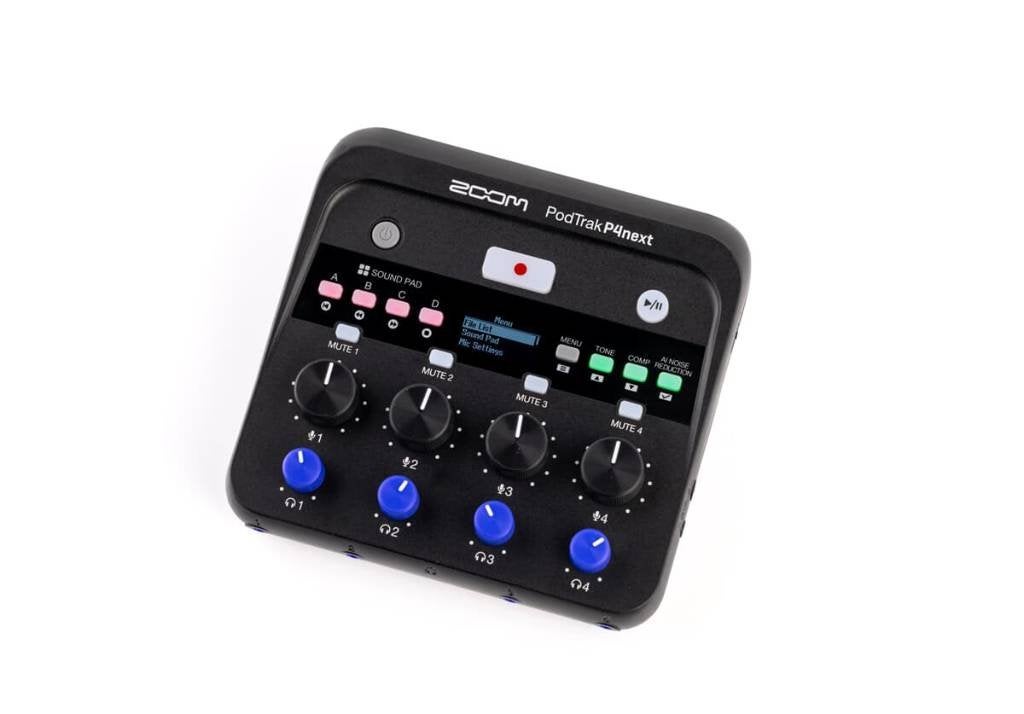 Zoom PodTrak P4next podcast recorder, Muziek en Instrumenten, ., Overige typen, Nieuw, Ophalen of Verzenden