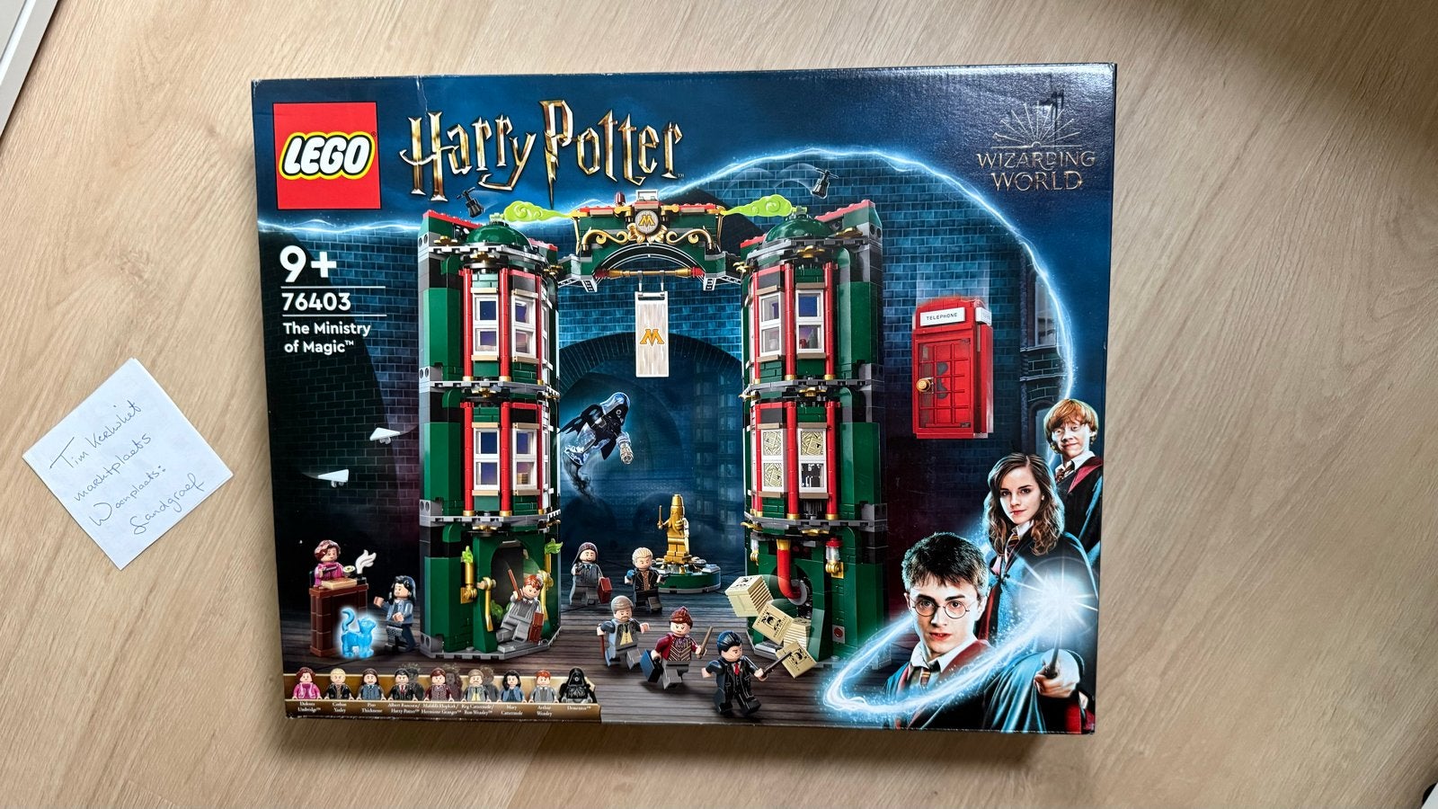 Lego Harry Potter 76403 Ministerie van Toverkunst * Nieuw!, Ophalen, Lego, Complete set, Ongeopend/sealed