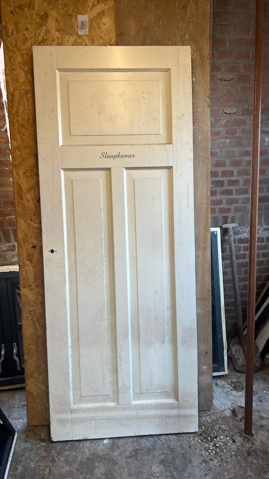 Mdf paneel deur 83x211.5, Ophalen of Verzenden, Zo goed als nieuw, Binnendeur, 200 tot 215 cm