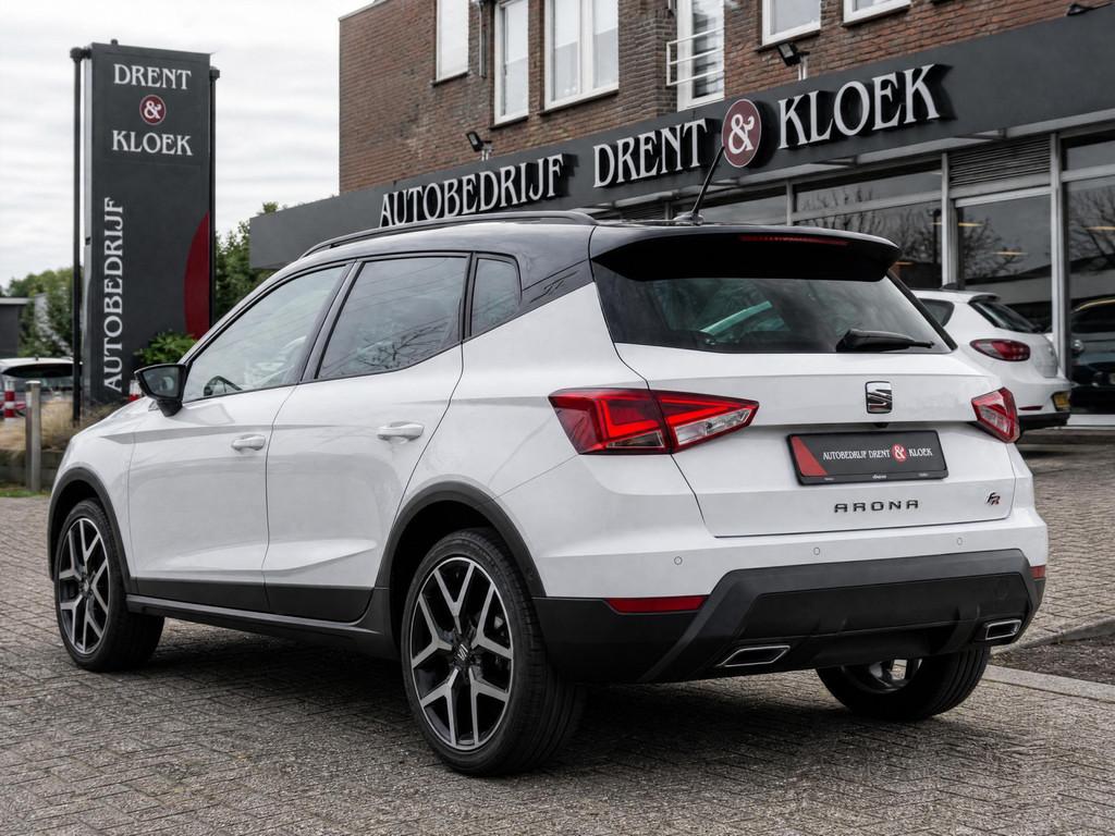 SEAT Arona 1.0 TSI FR Business Intense CAMERA BEATS AUDIO 18, Gebruikt, 116 pk, Wit, Bedrijf