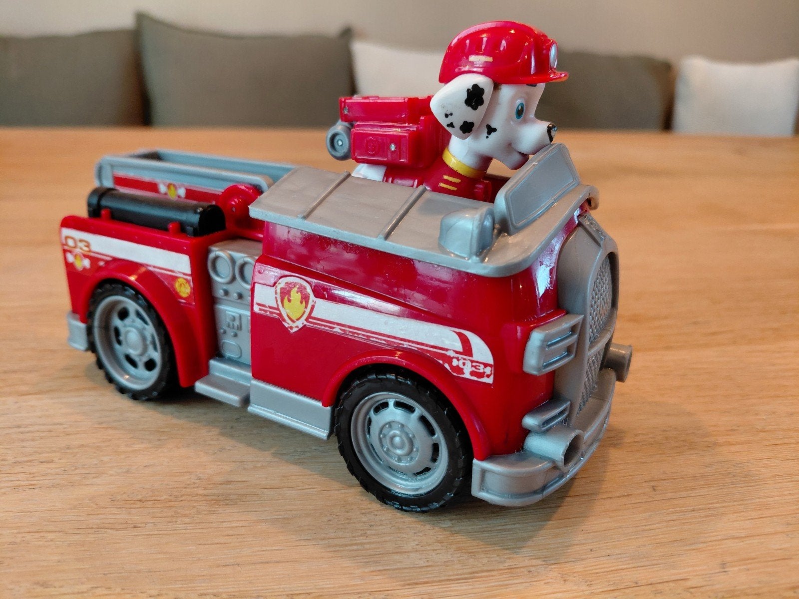 Paw Patrol Marshall Brandweerwagen Speelgoed, Kinderen en Baby's, Speelgoed | Speelgoedvoertuigen, Ophalen of Verzenden, Gebruikt