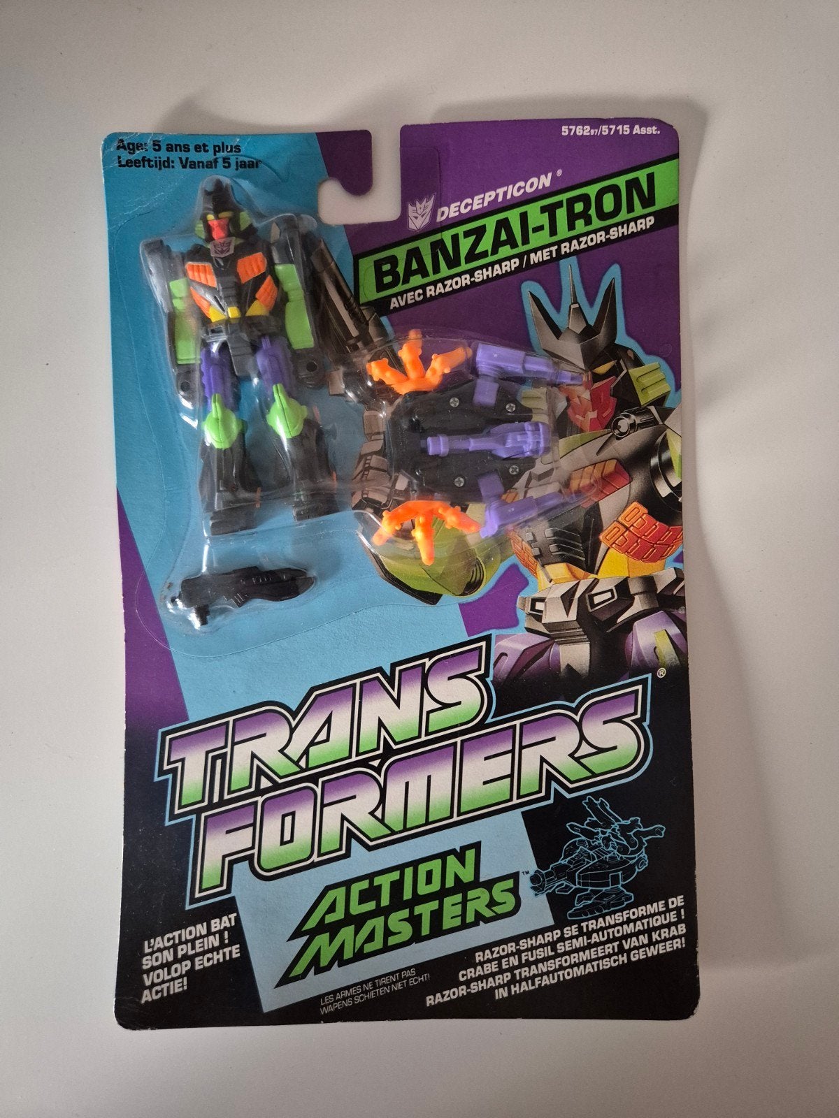Transformers Action Masters Banzai-Tron mosv, Verzamelen, Transformers, Overige generaties, Ophalen of Verzenden, Nieuw