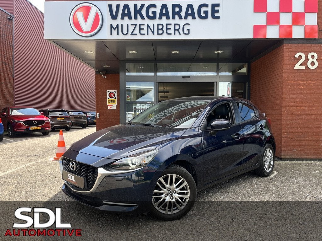 Mazda 2 1.5 Skyactiv-G Signature // LED // DODEHOEK // LEDER, Auto's, Mazda, Bedrijf, Te koop, ABS, Adaptive Cruise Control, Airbags