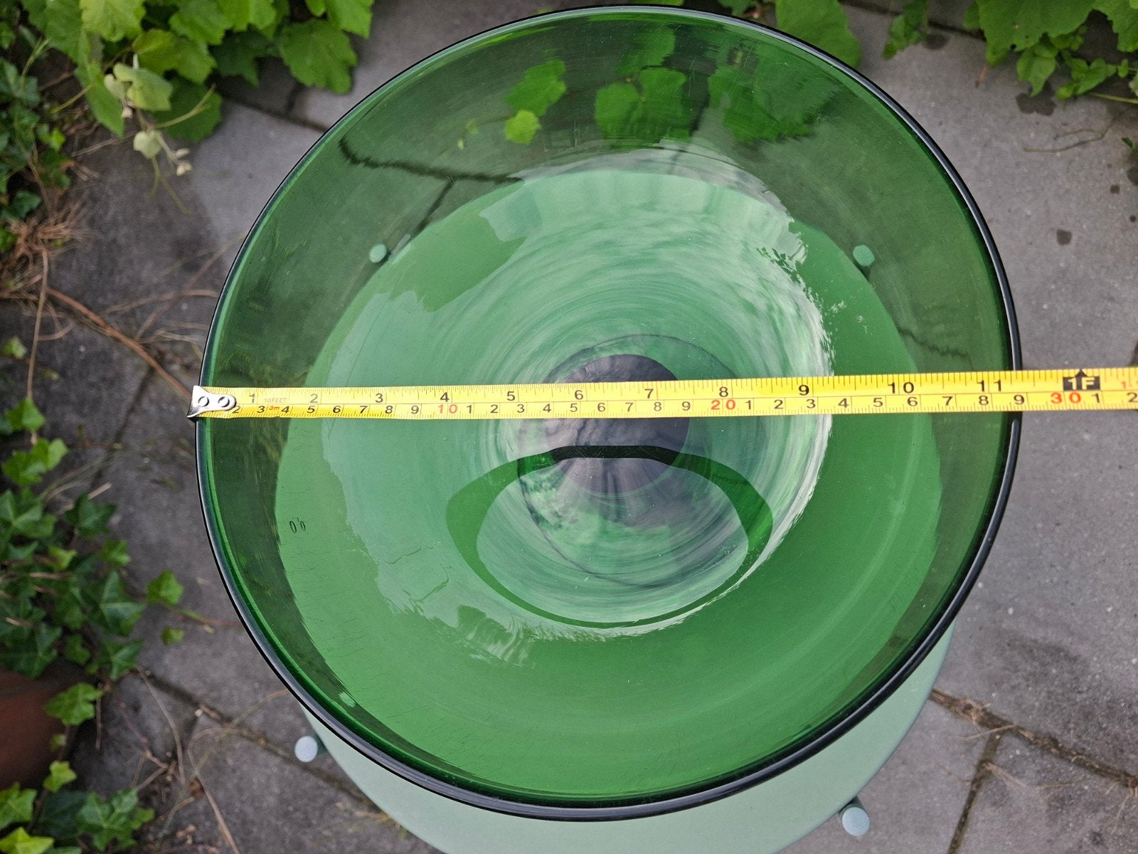 Robuust glazen schaal, Ophalen, Overige stijlen, Glas, Schaal of Schalen