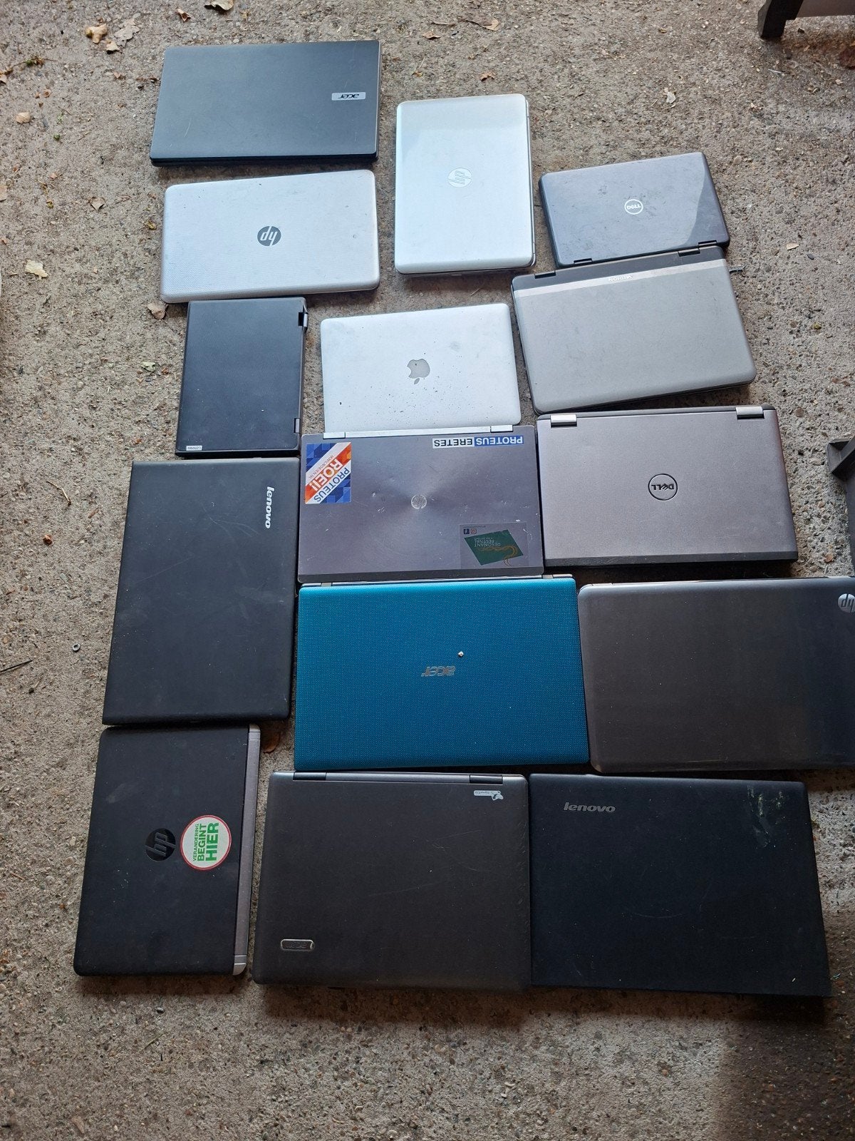 Partij laptops, Computers en Software, Windows Laptops, Ophalen, 15 inch, Onbekend