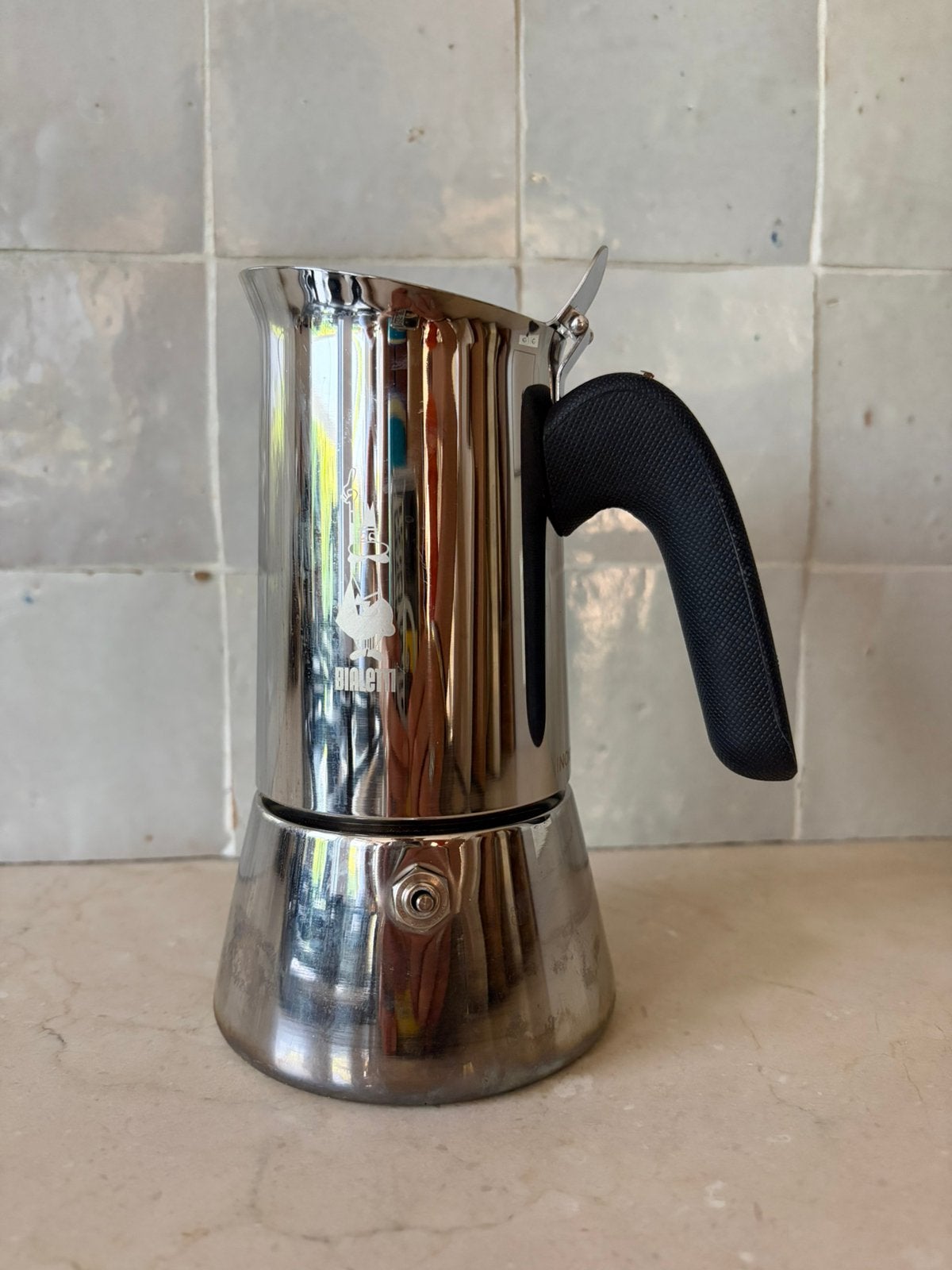 Bialetti Venus percolator – 4 kops, Ophalen of Verzenden, Zo goed als nieuw