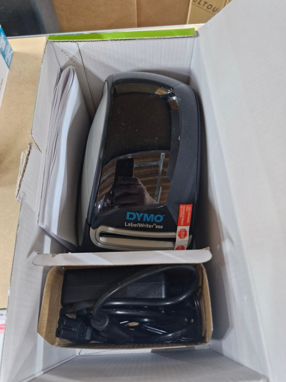 Dymo LabelWriter 550 Labelprinter - Gebruikt met proefrol, Computers en Software, Ophalen of Verzenden, Gebruikt, Etiket, Dymo