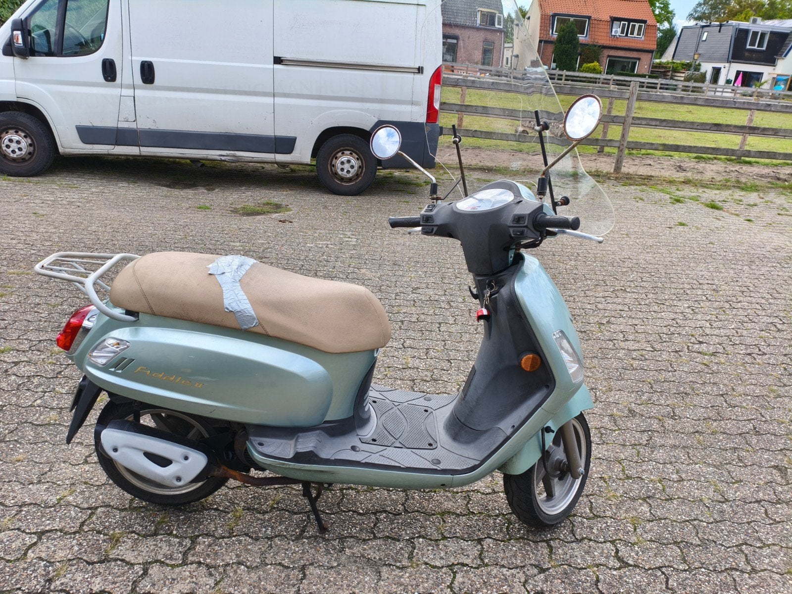 Sym Fiddel II, goedkoop, Ophalen, Gebruikt, Benzine, Fiddle