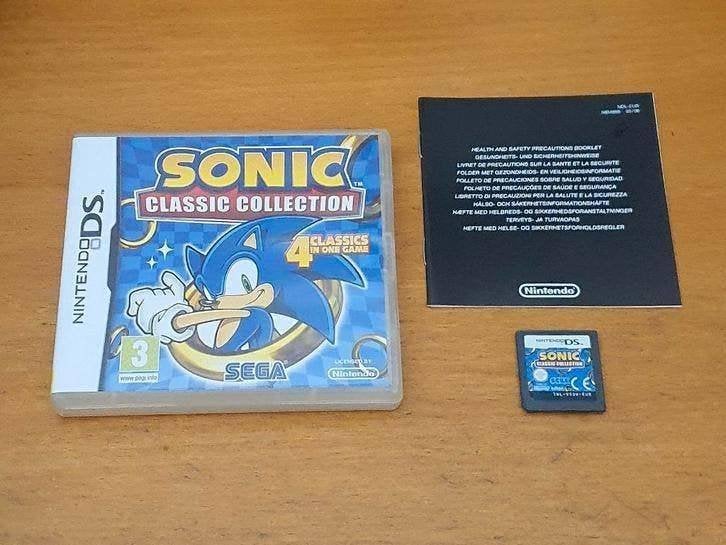 DS | Sonic Classic Collection, Spelcomputers en Games, Avontuur en Actie, Gebruikt, 1 speler, Ophalen of Verzenden