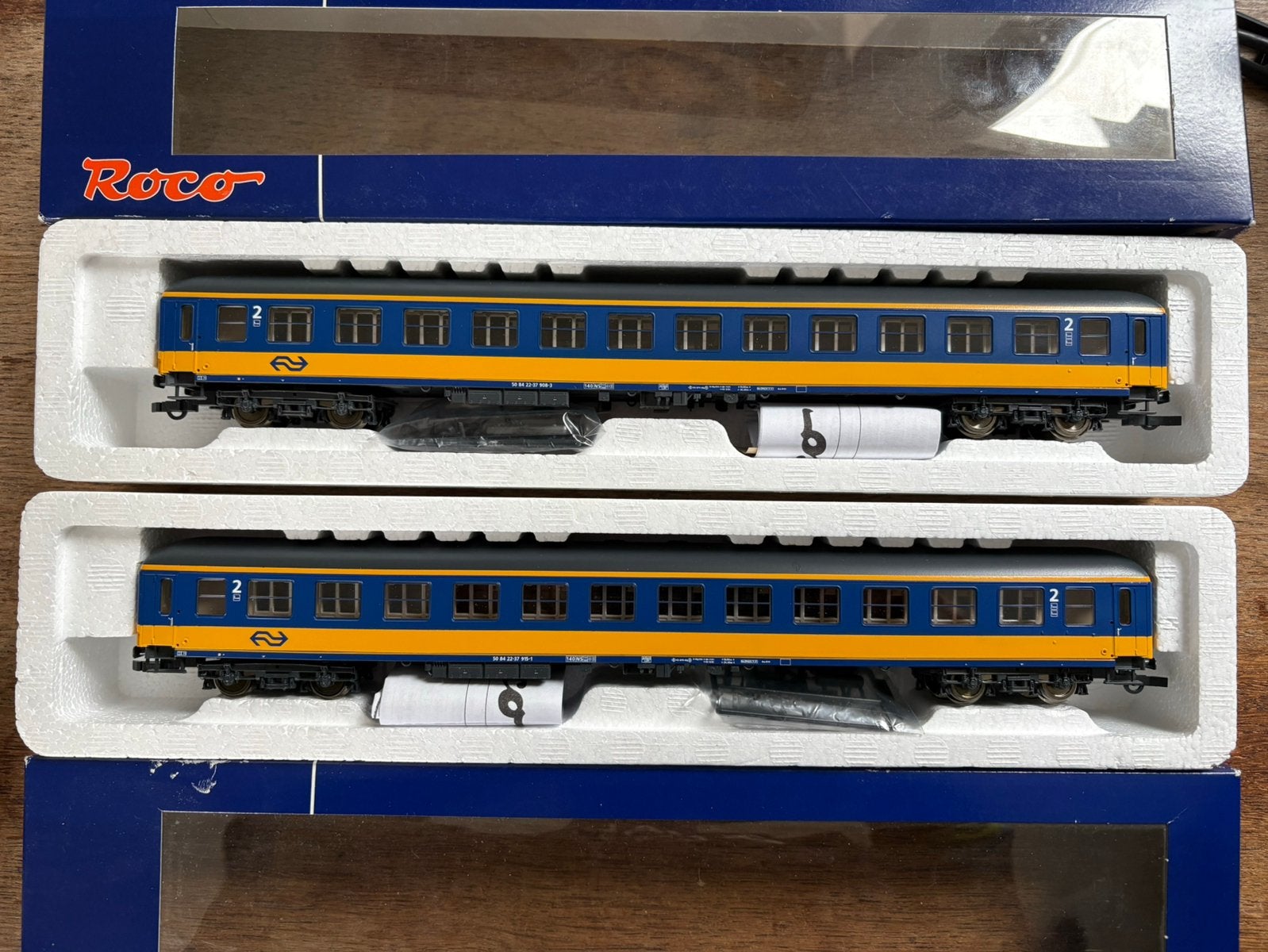 Roco 2x NS ICK rijtuigen, Treinset, Gelijkstroom, Verzenden, Nieuw