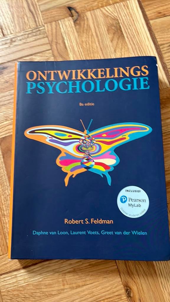Ontwikkelingspsychologie Robert S. veldman 8e editie, Boeken, Ophalen of Verzenden, Zo goed als nieuw